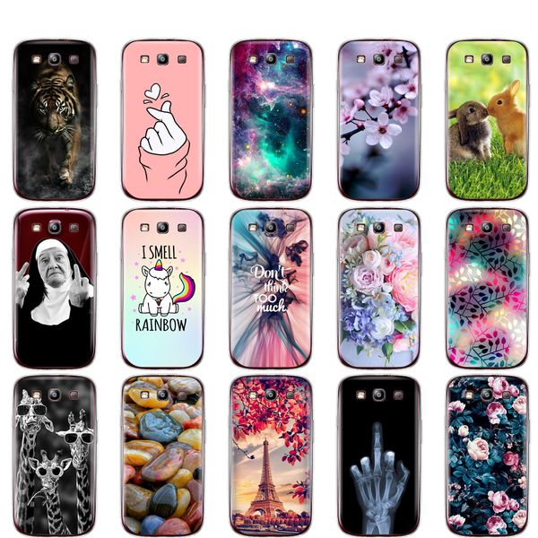 

кремний galaxy s3 i9300 case картины мягкого вернуться тп телефон обложка для samsung s 3 полной защита кок бампера