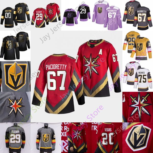 

vegas golden knights ice hockey jersey robin lehner alec martinez brayden mcnabb tomas nosek quinney roy stephenson theodore tuch whitecloud, Black;red