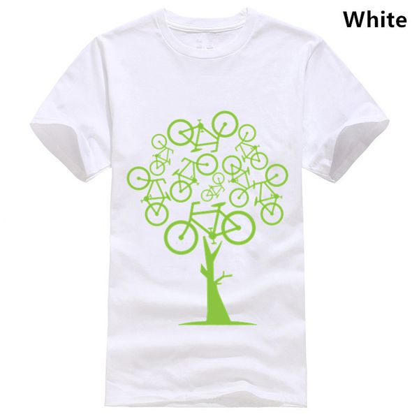 

artistic picture green bicycle tree t shirt for men slim fit swag plus size tee camiseta sport hooded sweatshirt hoodie