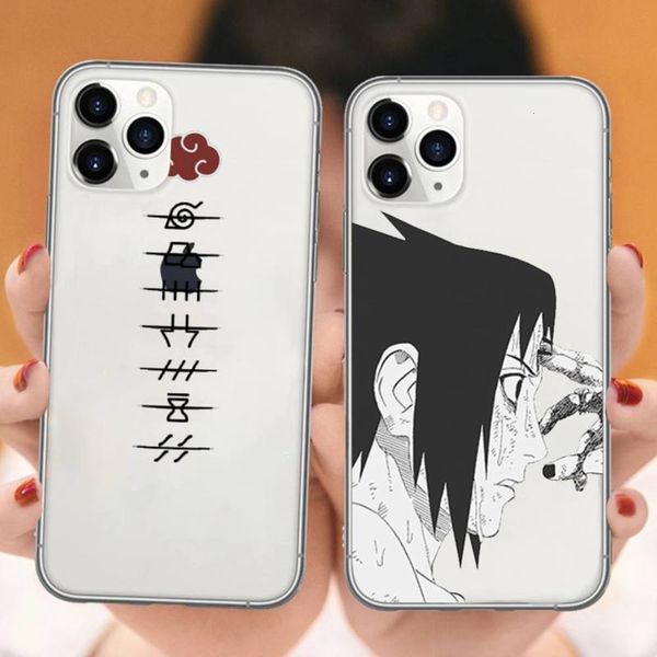 

japane animated naruto nakamura satsuke's transparent mobile phone case is the largt for def 5 5s 5c se 6 6s 7 8 11 12 plus mini x pro