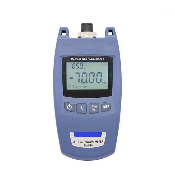 

fiber optic equipment tl-520 mini ftth optical power meter opm cable tester -70dbm~+10dbm sc/fc universal connector1