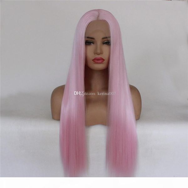 

180% density straight synthetic hair wigs 300g pcs, Black