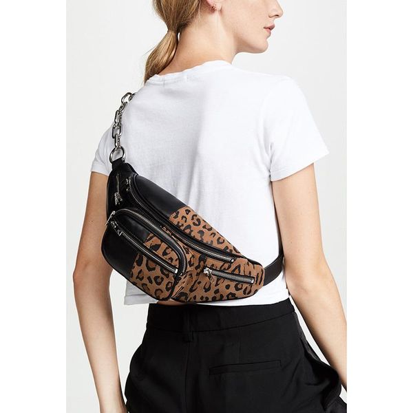 

женские сумки конский волос leopard crossbody сумка кожаный широкий пояс сумки шикарные девушки причинная сумка плеча талии