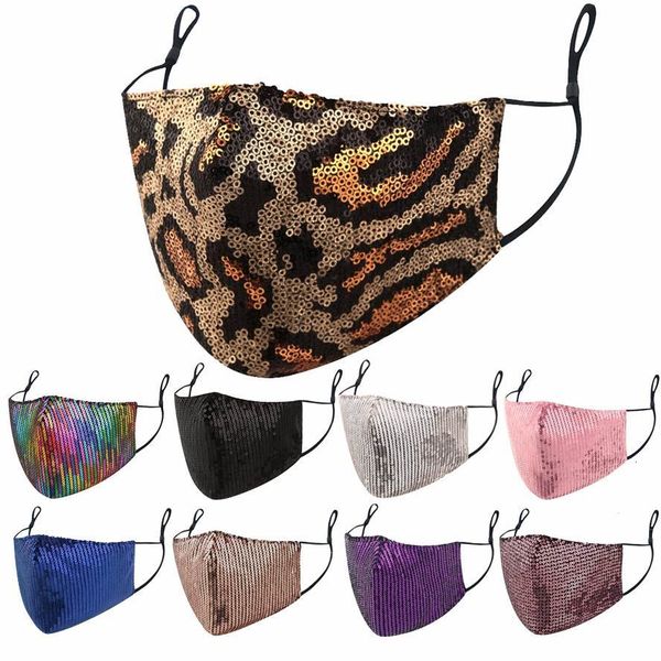 

face fashion mask face masks sunscreen sequined reusable facemask breathable dustproof thin mask personality mask