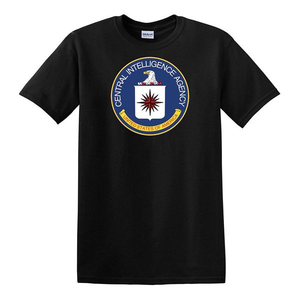

2019 fashion men's central intelligence agency cia seal t-shirt tee shirt sport hooded sweatshirt hoodie