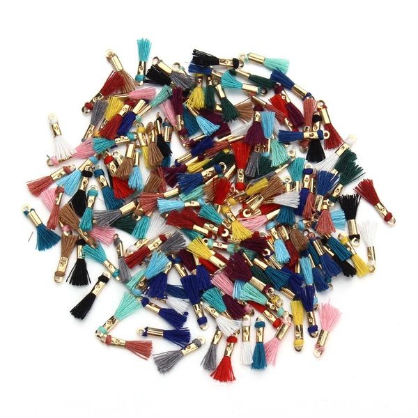 

100pcs lot mini 16mm cloth accessories tassels outer ring sewing tassel trim decorative key tassels for curtain home decoration h bbyuhg