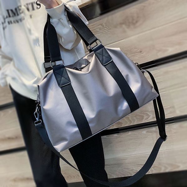 

женщины фитнес мешок мужчины gym сумки спортивная подготовка плеча сумки luggage водонепроницаемый нейлон outddor gym bag tote сумки xa247a