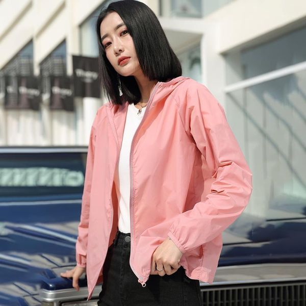 

versear uv sunshine coat windproof waterproof quick dry couple sunscreen outwear summer breathable ultra thin hoodies1, Black;brown