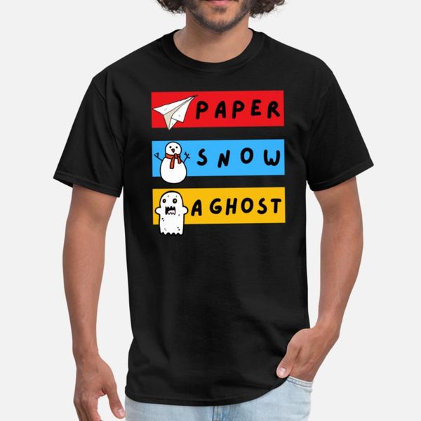 

paper snow ghost funny friends quote designers graphic t shirt leisure retro o-neck tracksuit hoodie sweatshirt