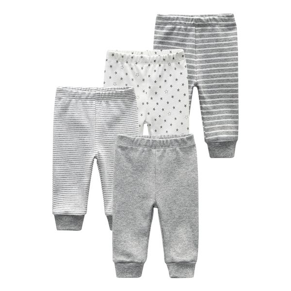 

4pcs/lot baby long pants 2019 newborn boy girl toddler clothing 3m 6m 9m 12m baby clothes roupas de bebe trousers accessories t200706, Blue