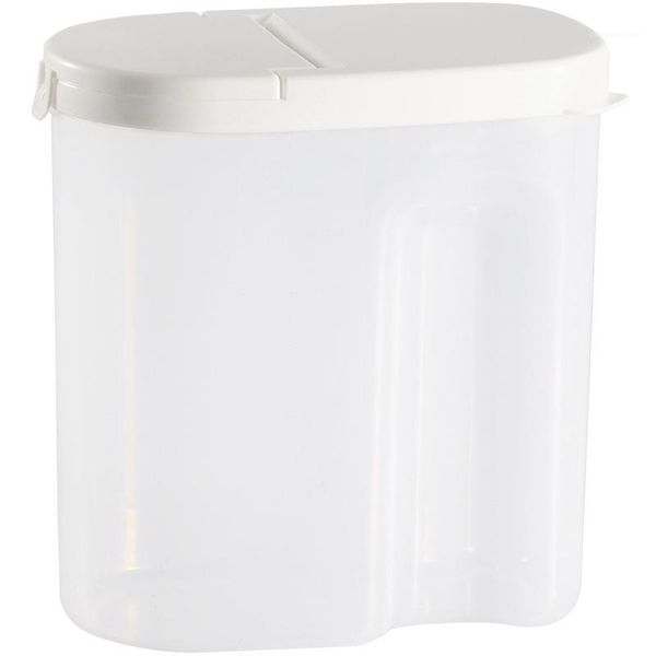 

storage bottles & jars grain container set sealed transparent plastic dispenser reusable1