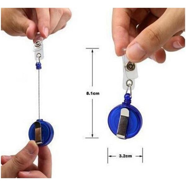 

retractable lanyard id card badge holder reels with clip keep key cell phone keycha sqcfqk new_dhbest