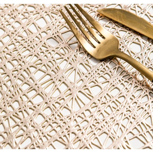 

табличный коврик диаметр полая круглая изоляция не скользящая стол место место коврик коврик корпус пвх кухонные чаши pads placemat для обед