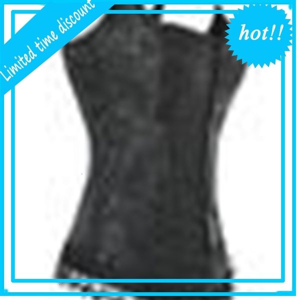 

wholesale-563 ,black ,white ,light pink , halter hook & eye corset overbust boned bustier lace up basque shapewear