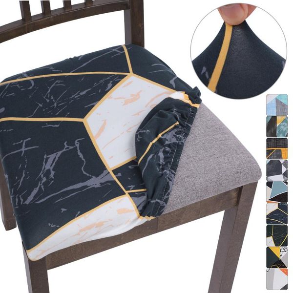 

cushion/decorative pillow 1/2/4/6pcs elastic snap color chair cover spandex stretch covers slipcovers for dining banquet el kitchen