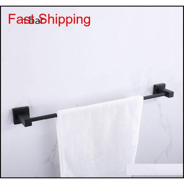 

bathroom accessories matte black square stainless steel towel rack wall mounted towel ra qyldmb bdesports