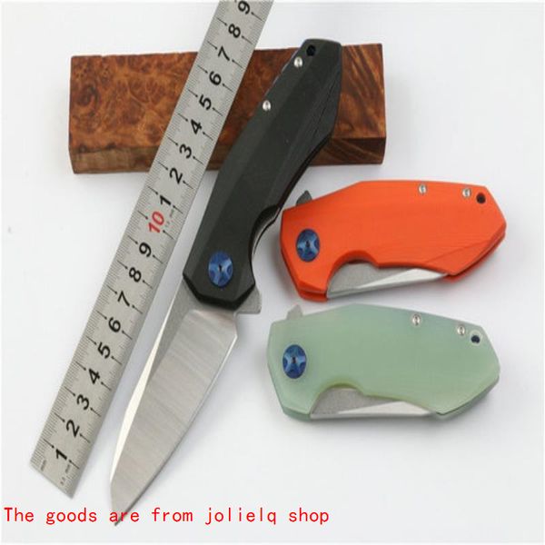 

zt zt0456 folding knife tactical zero tolerance 0456 g10 handle d2 blade ball bearing outdoor camping hunting survival pocket qynf g8rzj