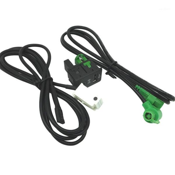 

car aux-in adapter usb switch+wire cable fit for series x5 x6 z series1