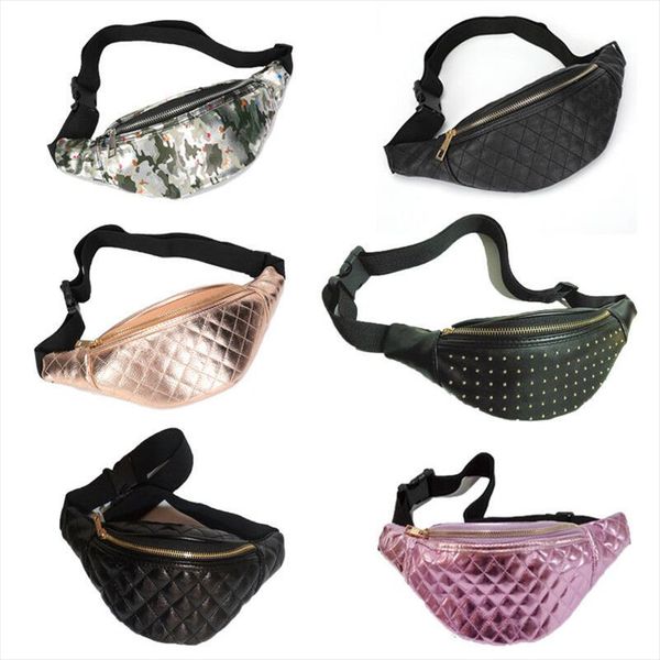 

waist bag fashion waist fanny pack women pu leather belt waist bag shoulder crossbody bag drop shipping