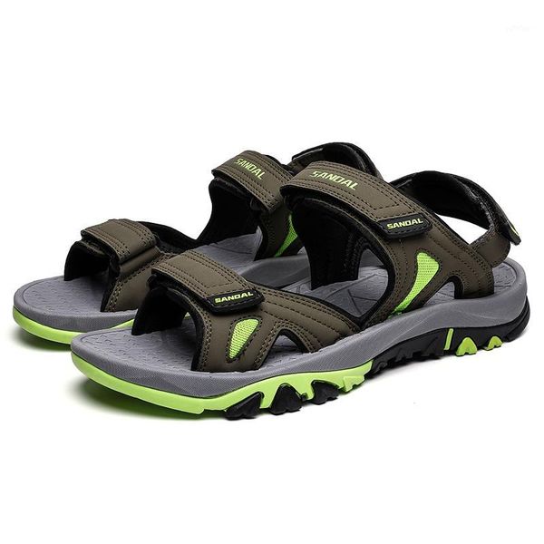 

slippers sandalia samool dress in sandal mountain roman sock shoes rubber praia walking sandals sandales flat men masculina s1, Black