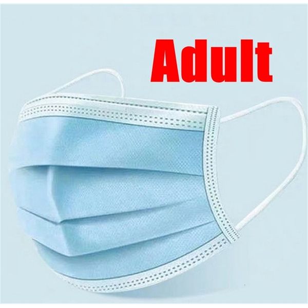 

factoryk6zulayers 3-ply non woven disposable face mask 3 earloop anti-dust face masks mouth masks kid mask shipping with in 12-24 h