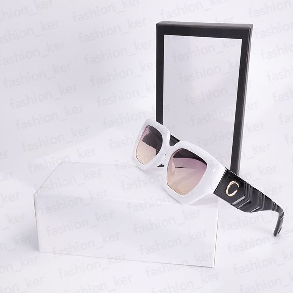 

elegant designer sunglasses fashion item man woman 7 color optional good quality, White;black