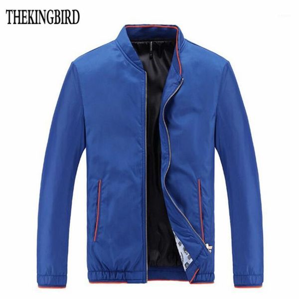 

men stand collar jacket 2016 spring /autumn british style casual jacket solid color long sleeve thin section male coat 4xl1, Black;brown