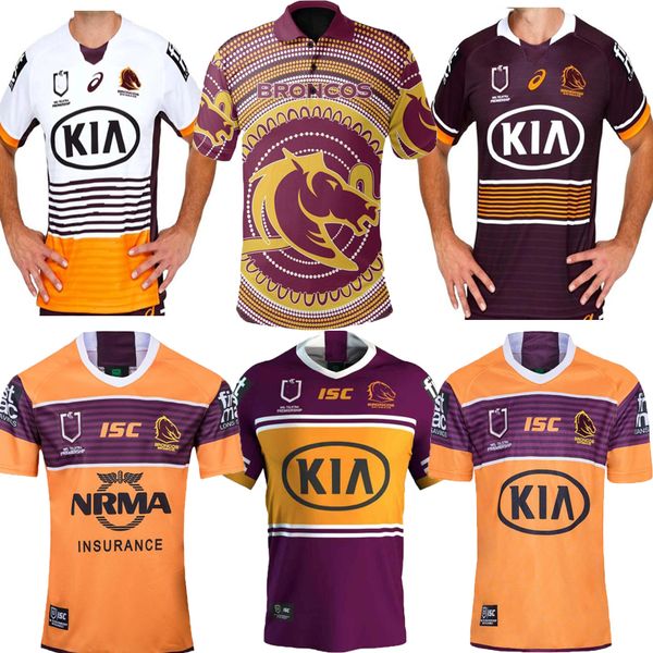 

2020 2021 brisbane broncos anzac round polo jersey 20 21 national league rugby shirt brisbane broncos rugby jerseys s-5xl, Black;yellow