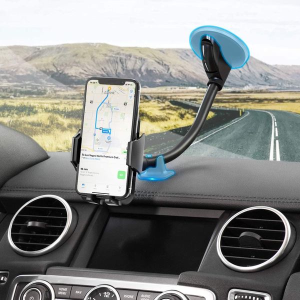 

windshield car phone mount universal cell phone holder car long arm holder for iphone 12 jlllfx net_store