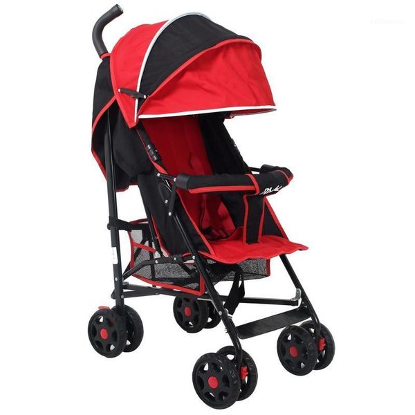 

strollers# baston red baby stroller1