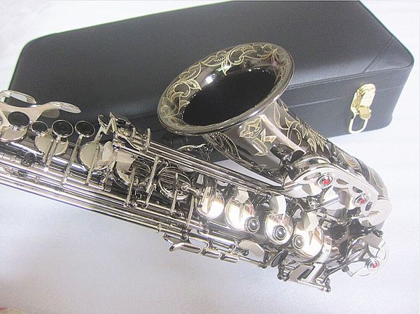 Novo Alto Saxofone Alemanha JK SX90R Keilwerth Black Alto Sax Instrumento Musical Profissional com Caso 95% Copiar Frete Grátis