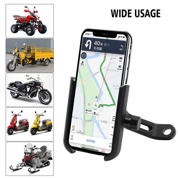 

alloy bike holder motorcycle 360 degree rotation hold stand bracket for 4inch----6.5inch phone 9cmx8.2cmx 8cm 40sep16