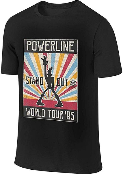 

men's powerline stand out world tour 95 humor outdoor black tee sport hooded sweatshirt hoodie
