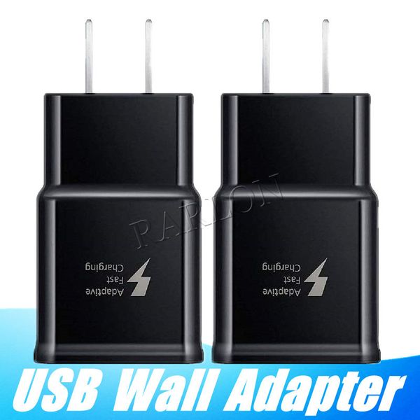 

fast charging 5v 2a eu us uk au plug usb wall charger adapter home travel usb charger for samsung galaxy s10 s8 s6 goophone