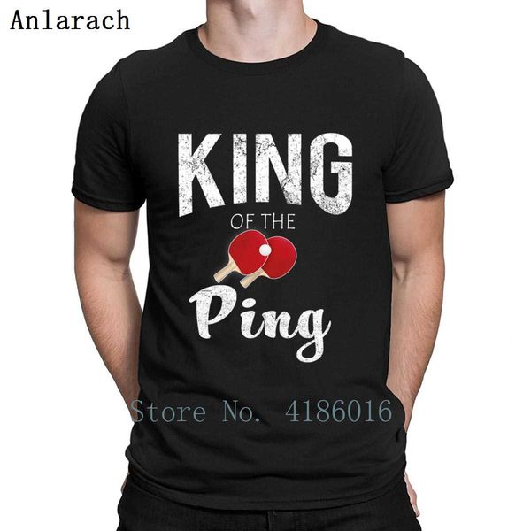 

king of the ping ping pong table tennis gift breathable spring autumn trend round neck designer standard sport sweatshirt hoodie t shirt