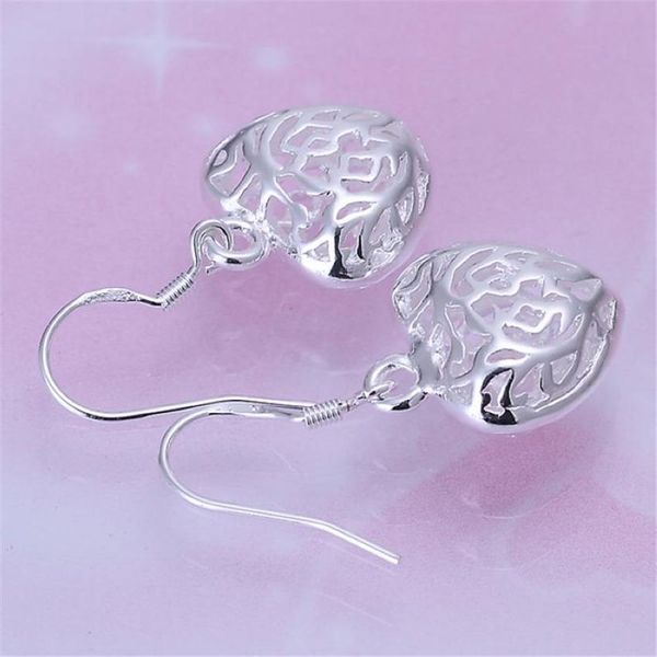 

selling silver color earrings elegant and beautiful heart shaped fashion classic jewelry ms. valentine's day gift e021 h bbylrp, Golden