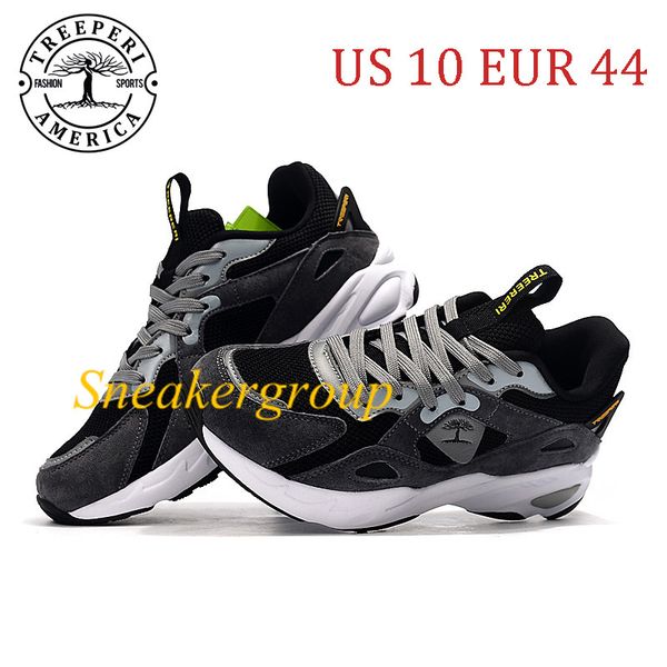 

treeperi fashion chunky 6.0 soft sole running shoes black obsidian us 10 eur 44 for men trainers