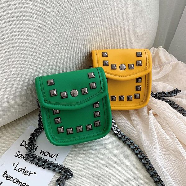 

2020 личности rivet mini плеча crossbody сумка для женщин цепи моды женского сумка всех спичек щиток пакет кошелька