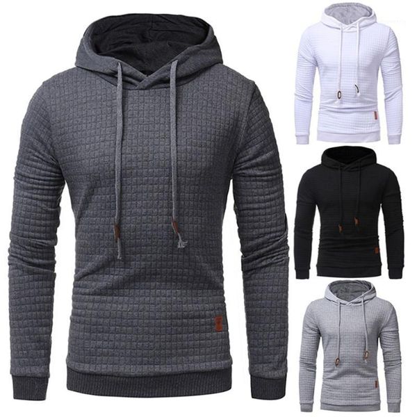 

men's hoodies & sweatshirts zogaa 2021 autumn men's slim hooded mens coats male casual men sportswear streetwear clothing1, Black
