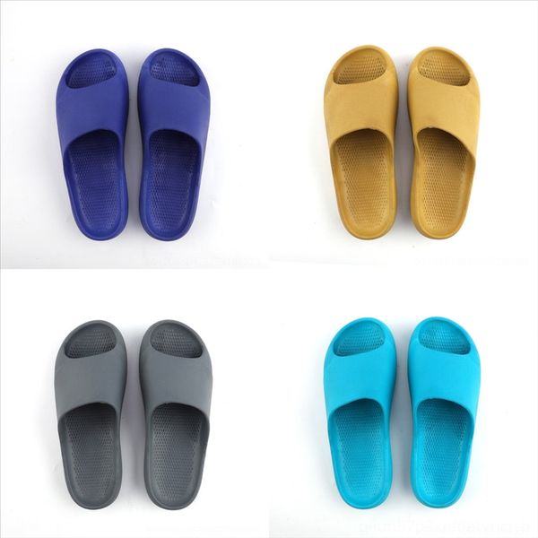 

sme new desert women foam runner west sandals chinese slipper kanye summer beach triple white slide slipper bone resin fashion shoes, Black