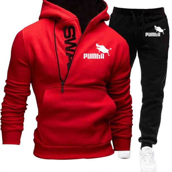 

men's casual hoodi and sweat sets, fashionable men's sportswear, 2 piec, Gray