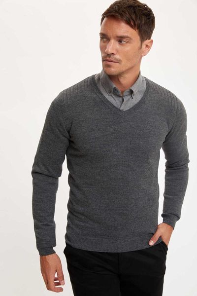 

defacto man pullover-r2586az20au, White;black