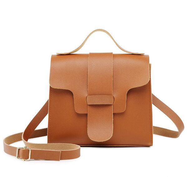 

shoulder bags casual small leather crossbody for women 2021 design pu handbags tote messenger bolso mujer
