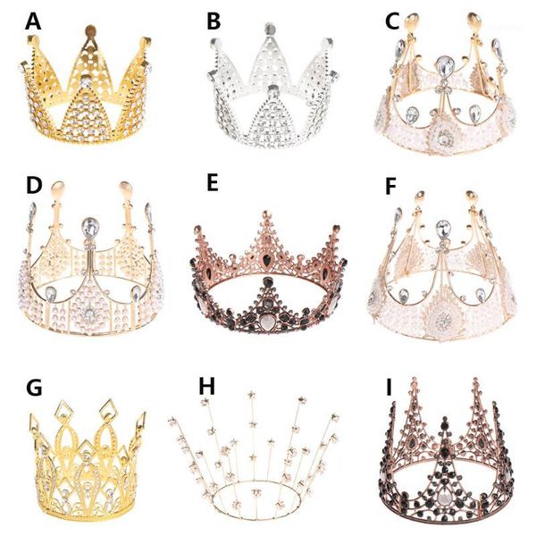 

other festive & party supplies metal pearl happy birthday cake ers shining mini crown er sweet decoration wedding&engagement decor1