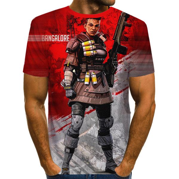 

apex legends game apex game 3d print shirts oversized comics graphic men clothing