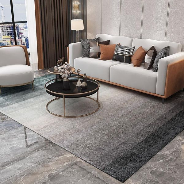 

modern style living room carpet light luxury large area full floor table mat bedroom bedside long wool mat1
