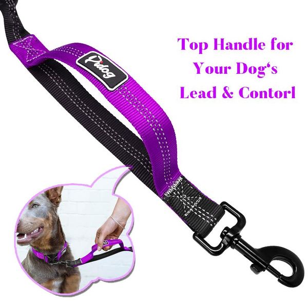 

dog leash lead elastic bungee dog leash nylon reflective dog running leash pet puppy walking leashes traction rope 2 sqctey
