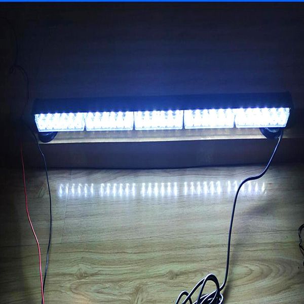 75 cm 30 W helle LED-Blitzwarnleuchten für Autos, Lichtleiste für Polizeifeuerwehr-Notfallwagen, Arbeitslicht, magnetische Montage, wasserdicht