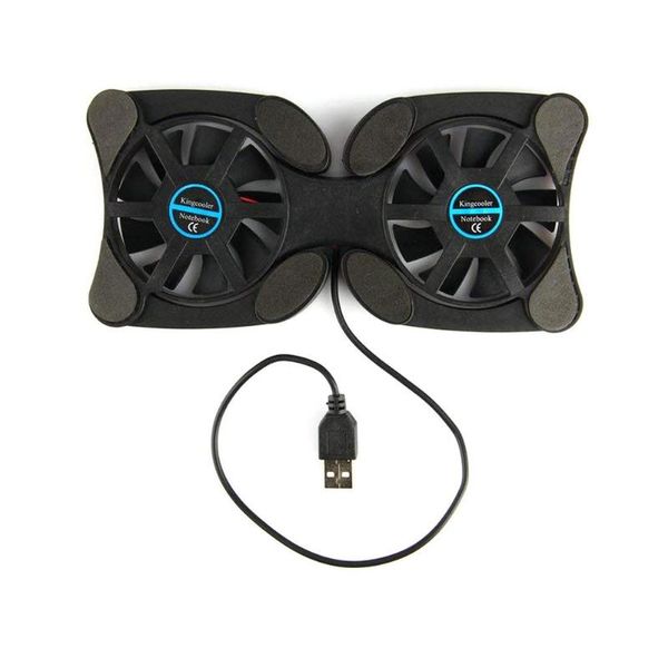 

usb lapcooling pads with double fans mini ocs notebook cooler cooling accessories for 7-15 inch notebook laptop