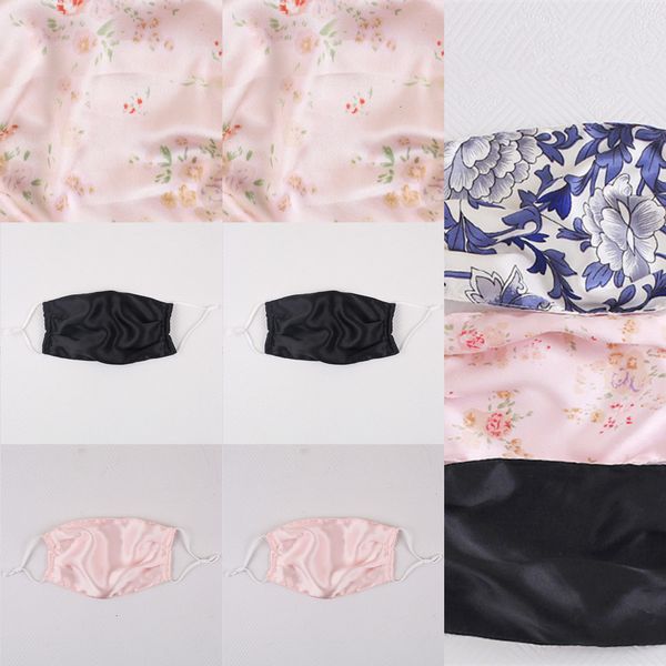 

fashion floral sun-resistant silk face print mask dustproof masks women summer thin mouth muffl rlxsrlxs y88i